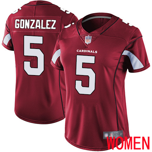 Arizona Cardinals Limited Red Women Zane Gonzalez Home Jersey NFL Football #5 Vapor Untouchable->women nfl jersey->Women Jersey